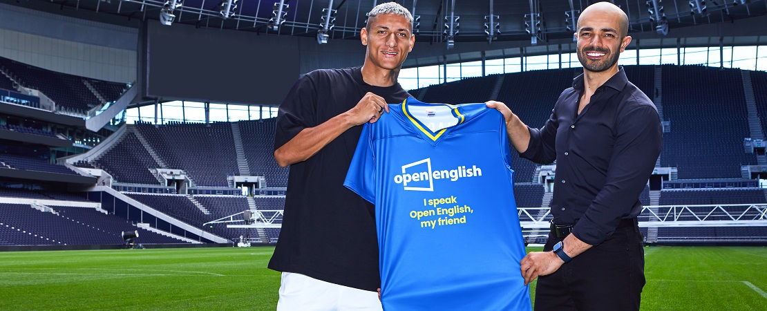 Richarlison e Open English: Juntos por um Brasil mais Bilíngue ⚽