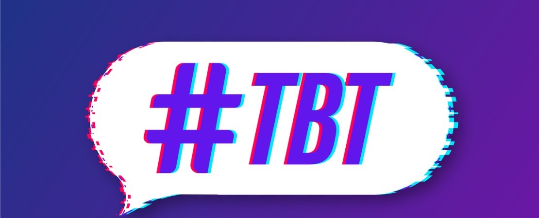 O que significa #tbt em inglês?