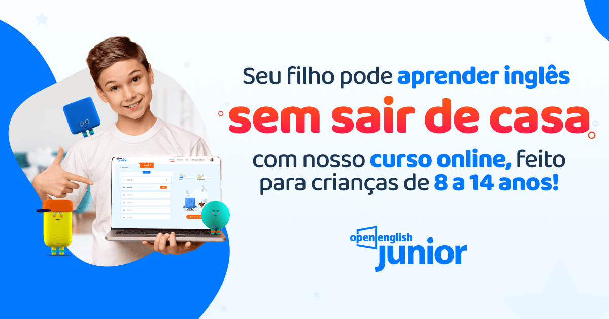 Open English - Conheça a Open English Junior! ✨